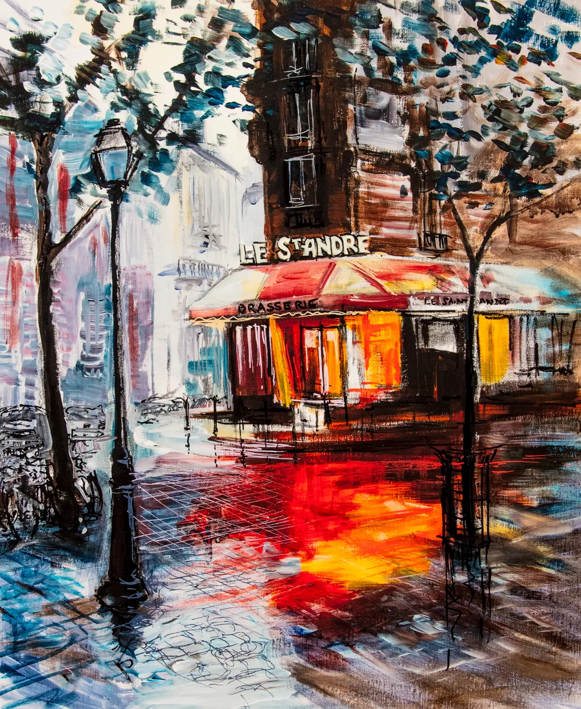 Lot 410: Patrick Abraham (French, b.1955)Le Saint Andre