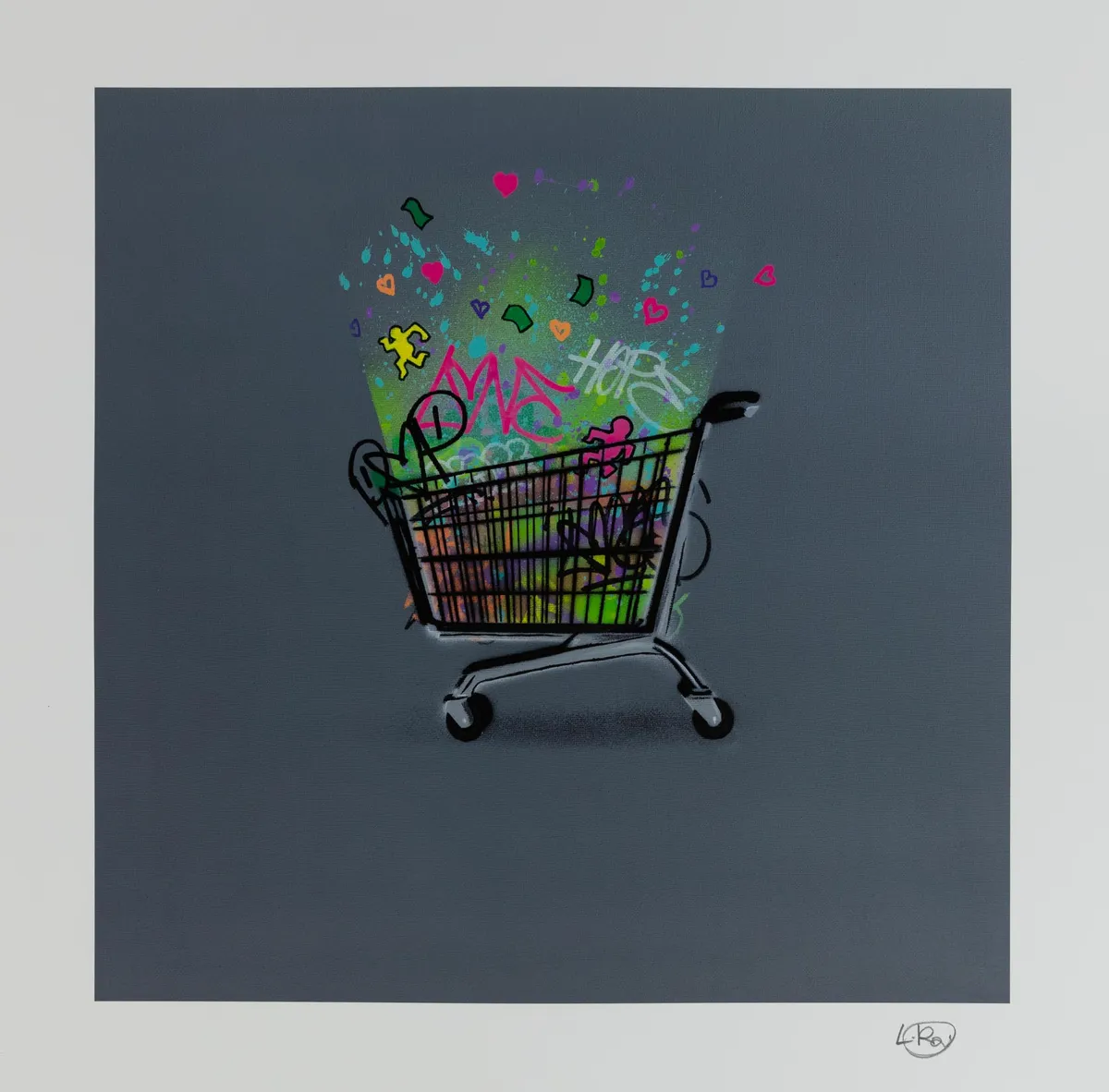 Lot 212: Lucas Roy (British, b.1988)Pop Shop