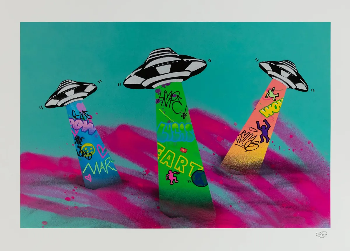 Lot 511: Lucas Roy (British, b.1988)Urban Invaders