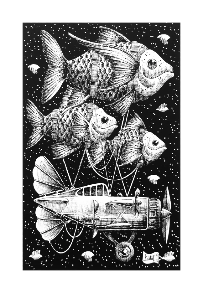 Lot 500: Pedro Ortiz Munoz (Colombian, b.1997)The Dream Airfish