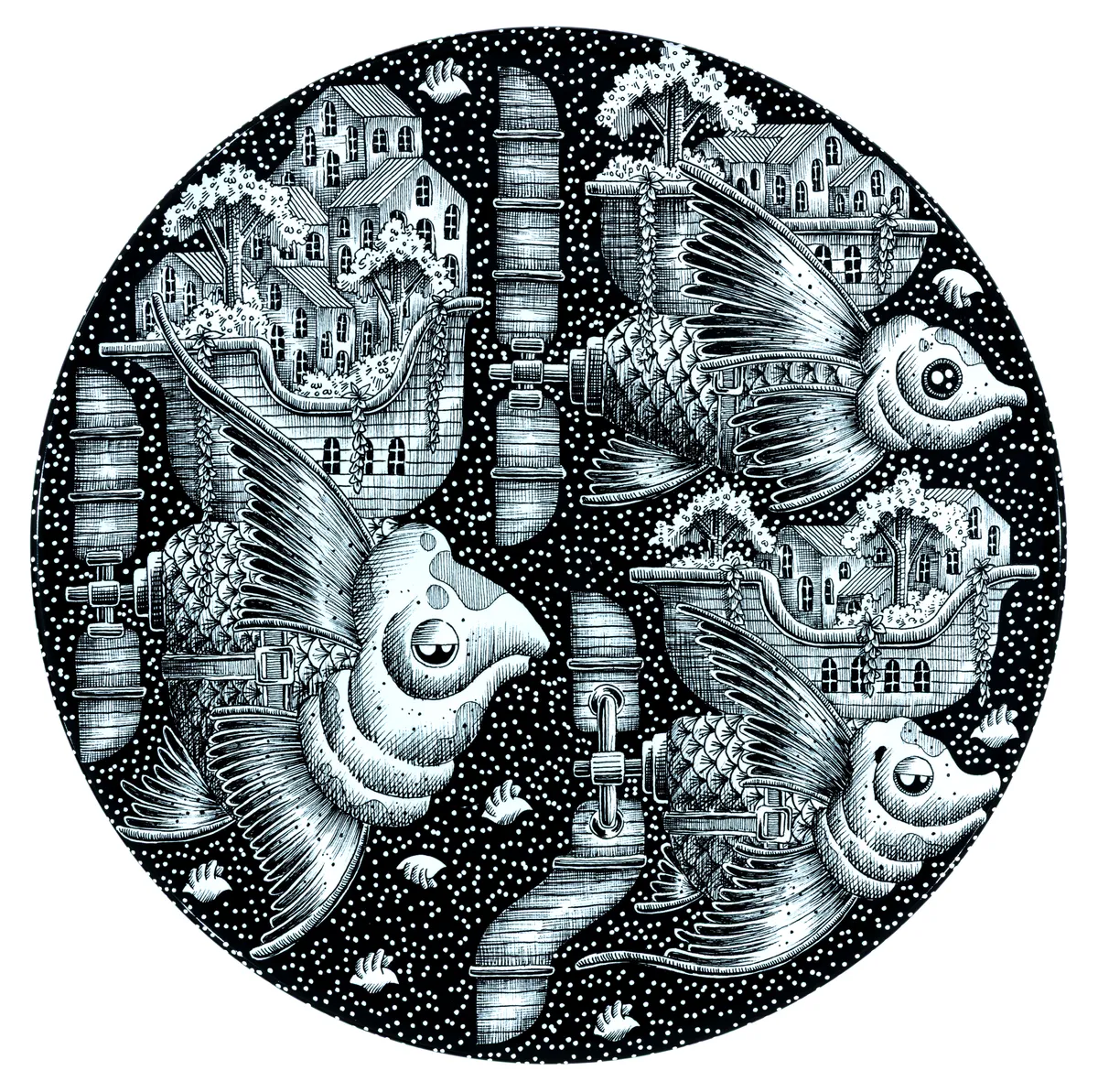 Lot 205: Pedro Ortiz Munoz (Colombian, b.1997)The Three Betas