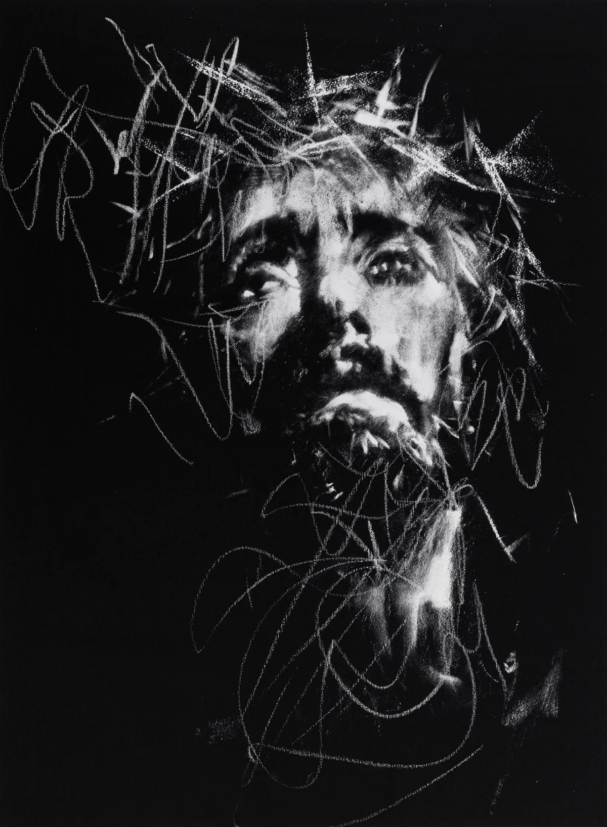 Lot 404: Mad Charcoal (American, b.1995)Passion From Above 2026 From a series of unique variants