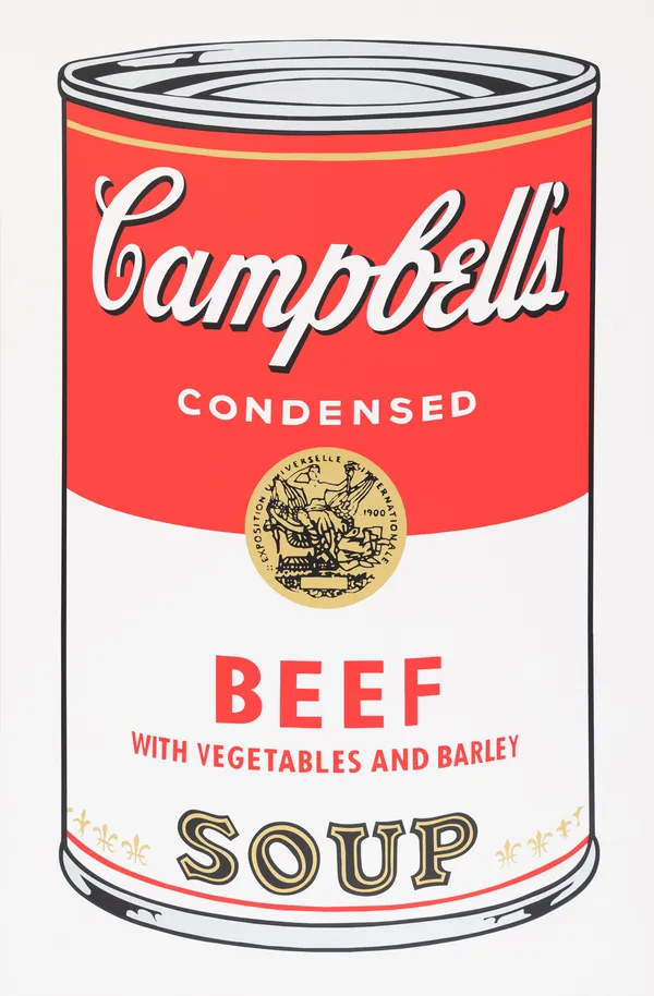 Andy Warhol (American, 1928-1987)Beef (from the suite Campbell's Soup I)