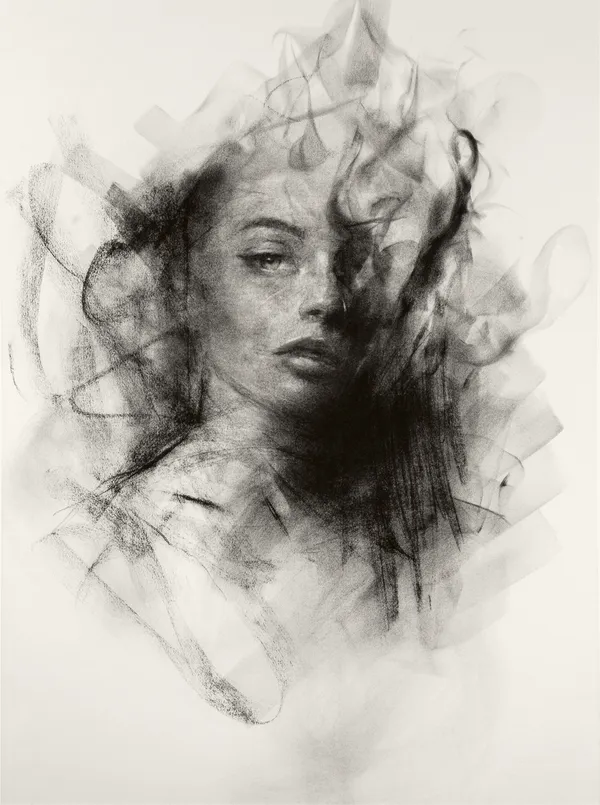 Mad Charcoal (American, b.1995)Gravity of Darkness