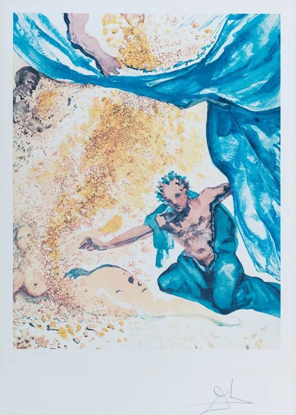 Salvador Dalí (Spanish, 1904–1989)Adam and Eve 1979 Example